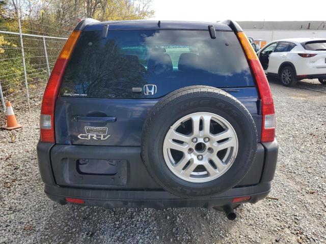 SHSRD78833U153100 - 2003 HONDA CR-V EX BLUE photo 6