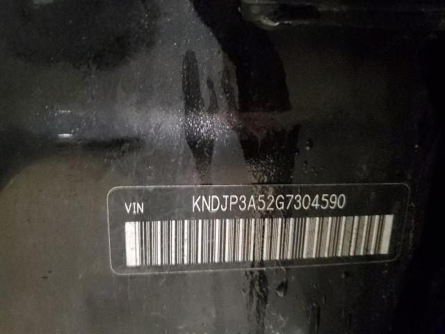 KNDJP3A52G7304590 - 2016 KIA SOUL + BLACK photo 14