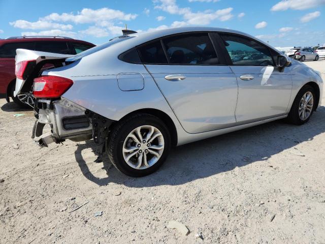 1G1BC5SM7K7148033 - 2019 CHEVROLET CRUZE LS ვერცხლისფერი ფოტო 3