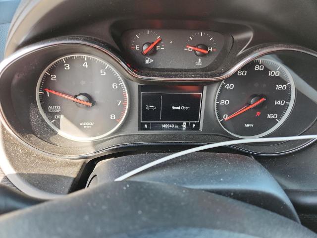 1G1BC5SM7K7148033 - 2019 CHEVROLET CRUZE LS ვერცხლისფერი ფოტო 9