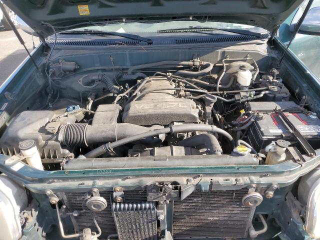 5TBBT4411YS114262 - 2000 TOYOTA TUNDRA ACCESS CAB მწვანე ფოტო 11