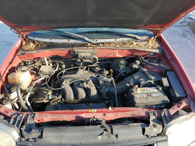 1FMYU03131KB72293 - 2001 FORD ESCAPE XLT RED photo 12