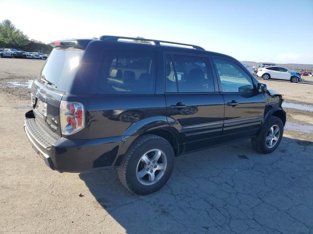 5FNYF18528B016768 - 2008 HONDA PILOT EXL Negro foto 3
