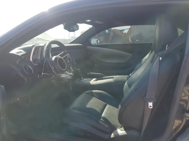 2G1FC1ED2B9202603 - 2011 CHEVROLET CAMARO LT أسود صورة 7