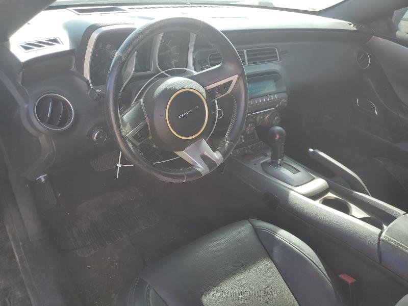 2G1FC1ED2B9202603 - 2011 CHEVROLET CAMARO LT أسود صورة 8