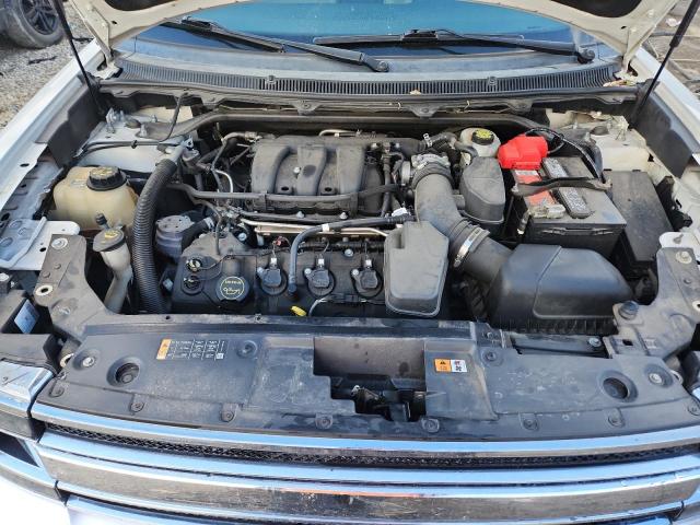 2FMHK6C80JBA14493 - 2018 FORD FLEX SEL WHITE photo 11