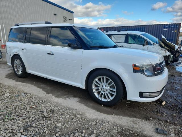 2FMHK6C80JBA14493 - 2018 FORD FLEX SEL WHITE photo 4
