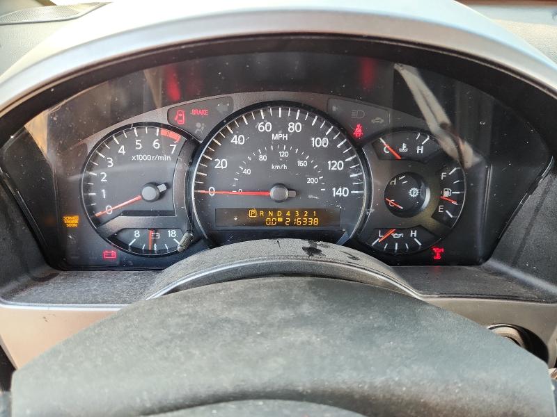 1N6BA06A55N545706 - 2005 NISSAN TITAN XE 石墨色 照片 9