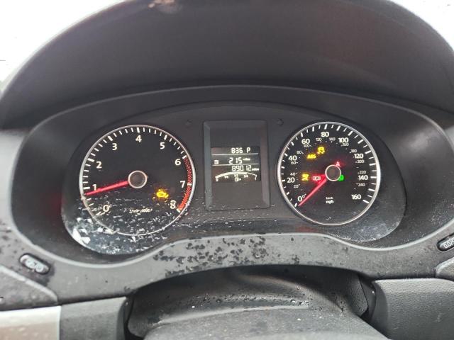 3VWDP7AJ0DM277793 - 2013 VOLKSWAGEN JETTA SE GRAY photo 9