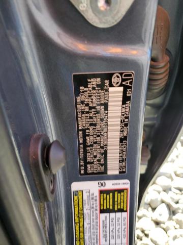 2T1BURHE0KC139474 - 2019 TOYOTA COROLLA L GRAY photo 12