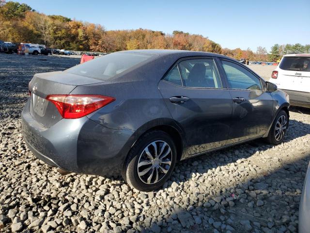 2T1BURHE0KC139474 - 2019 TOYOTA COROLLA L GRAY photo 3