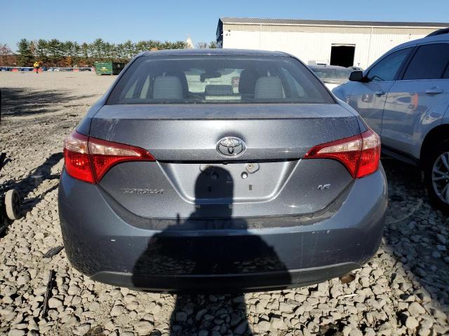 2T1BURHE0KC139474 - 2019 TOYOTA COROLLA L GRAY photo 6