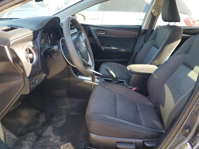 2T1BURHE0KC139474 - 2019 TOYOTA COROLLA L GRAY photo 7