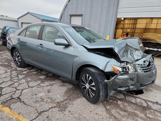 4T1BE46K57U704784 - 2007 TOYOTA CAMRY CE GRAY photo 4