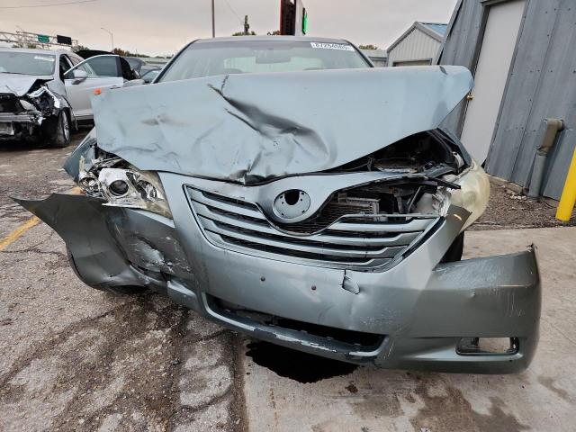 4T1BE46K57U704784 - 2007 TOYOTA CAMRY CE GRAY photo 5