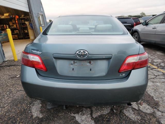 4T1BE46K57U704784 - 2007 TOYOTA CAMRY CE GRAY photo 6