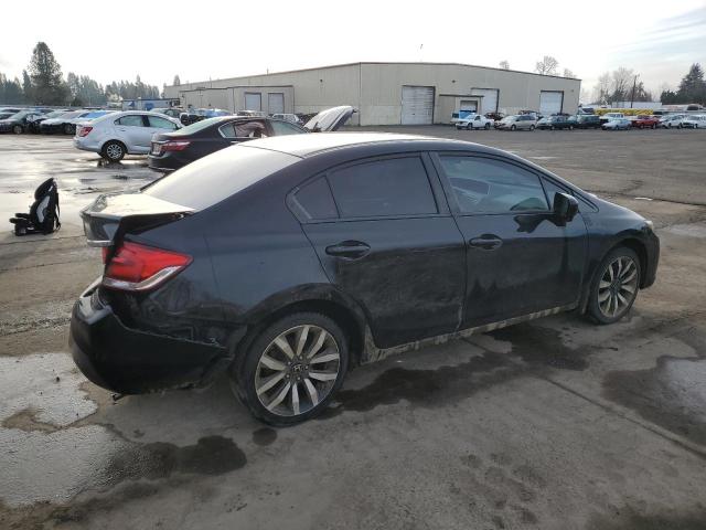 2HGFB2F97FH532048 - 2015 HONDA CIVIC EXL შავი ფოტო 3