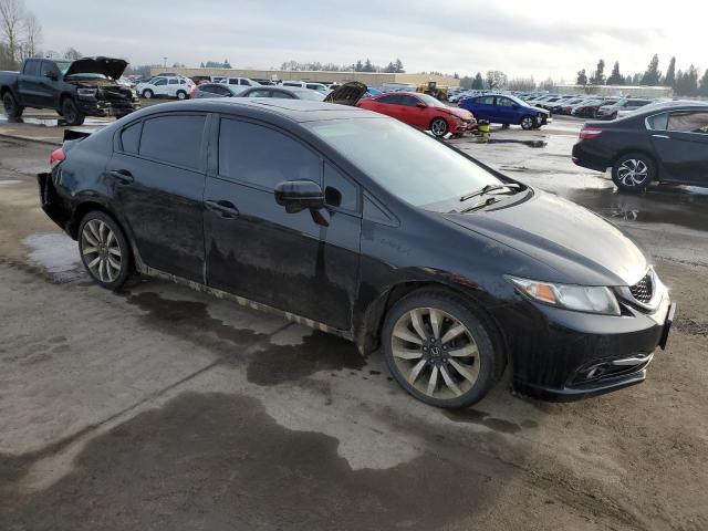 2HGFB2F97FH532048 - 2015 HONDA CIVIC EXL შავი ფოტო 4