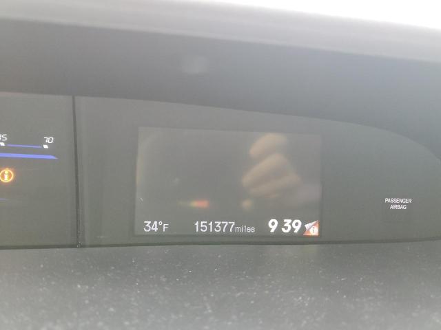 2HGFB2F97FH532048 - 2015 HONDA CIVIC EXL შავი ფოტო 9
