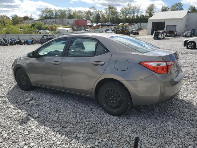 2T1BURHEXFC238065 - 2015 TOYOTA COROLLA L رمادي صورة 2