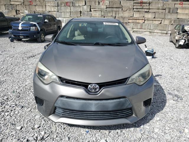 2T1BURHEXFC238065 - 2015 TOYOTA COROLLA L رمادي صورة 5