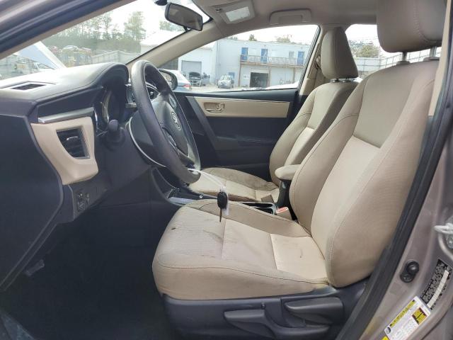 2T1BURHEXFC238065 - 2015 TOYOTA COROLLA L رمادي صورة 7