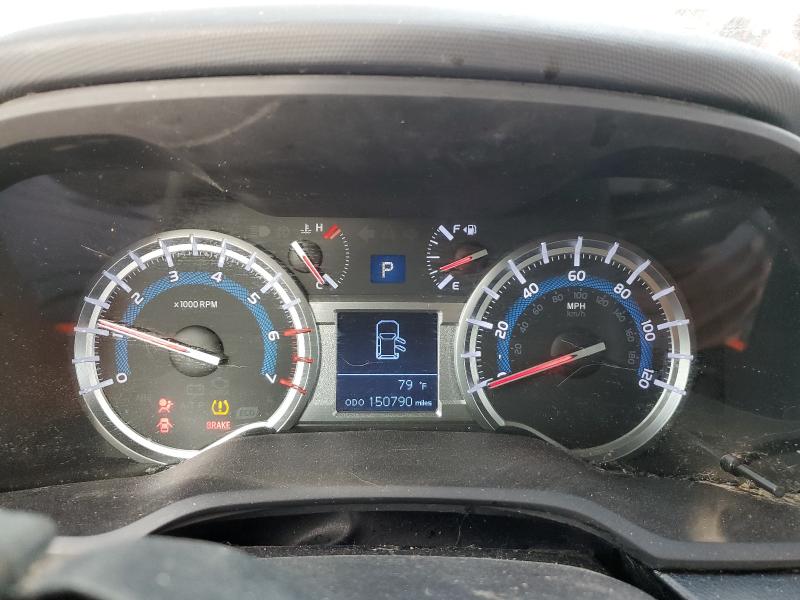 JTEZU5JR3J5166728 - 2018 TOYOTA 4RUNNER SR5 ვერცხლისფერი ფოტო 9