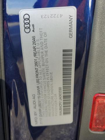 WAUB4CF51JA063330 - 2018 AUDI S5 PREMIUM PLUS 蓝色 照片 13