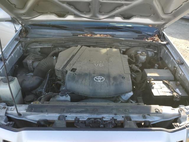3TMJU4GN7BM114871 - 2011 TOYOTA TACOMA DOUBLE CAB PRERUNNER SILVER photo 11