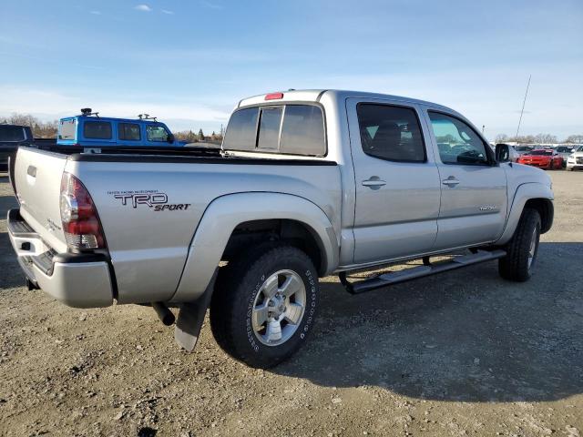 3TMJU4GN7BM114871 - 2011 TOYOTA TACOMA DOUBLE CAB PRERUNNER SILVER photo 3