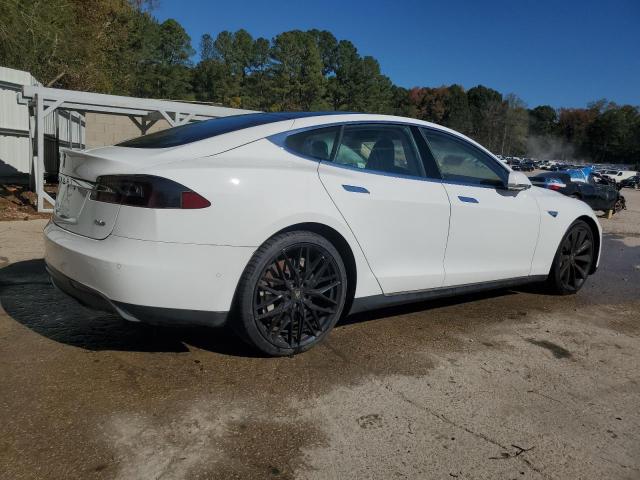5YJSA1E2XFF115821 - 2015 TESLA MODEL S Білий фото 3