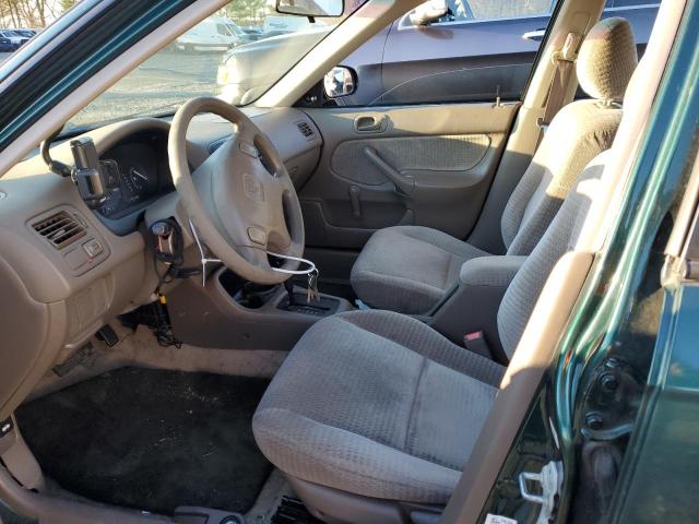 2HGEJ6614YH538389 - 2000 HONDA CIVIC BASE Yaşıl foto 7
