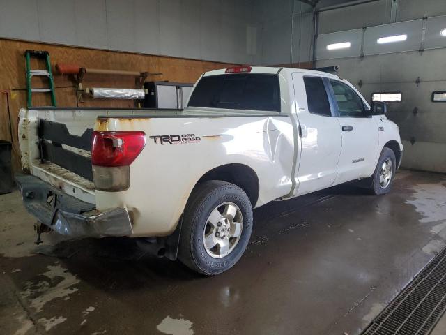 5TFUY5F15DX318507 - 2013 TOYOTA TUNDRA DOUBLE CAB SR5 WHITE photo 3