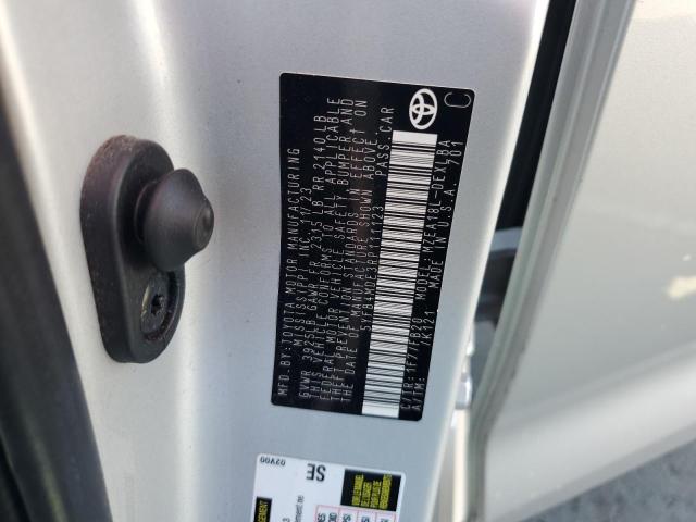 5YFB4MDE3RP111123 - 2024 TOYOTA COROLLA LE SILVER photo 12