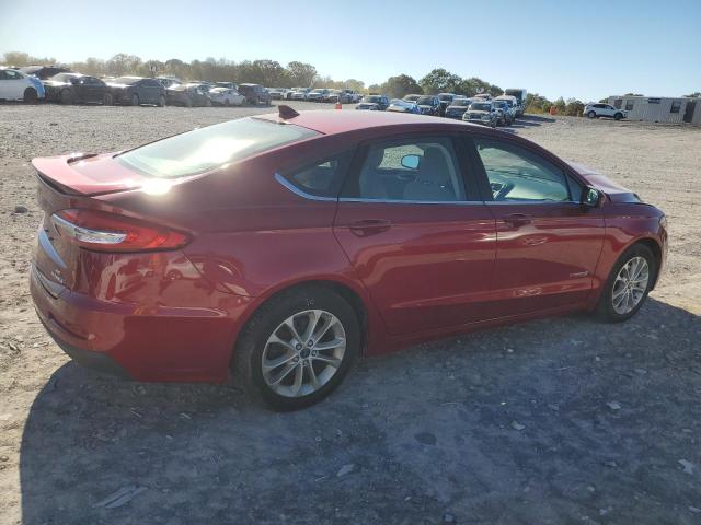 3FA6P0LU6KR204962 - 2019 FORD FUSION SE Tünd qırmızı foto 3