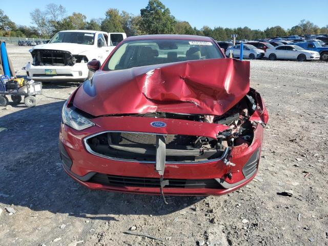 3FA6P0LU6KR204962 - 2019 FORD FUSION SE Tünd qırmızı foto 5
