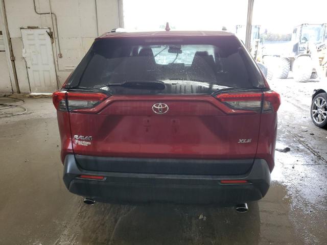 JTMW1RFVXKD501939 - 2019 TOYOTA RAV4 XLE Бордовый фото 6