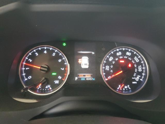 JTMW1RFVXKD501939 - 2019 TOYOTA RAV4 XLE Бордовый фото 9