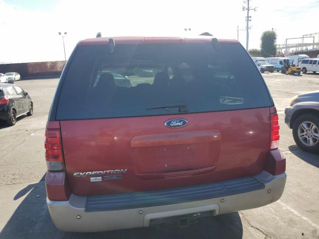 1FMFU17595LA62276 - 2005 FORD EXPEDITION EDDIE BAUER 红色 照片 6