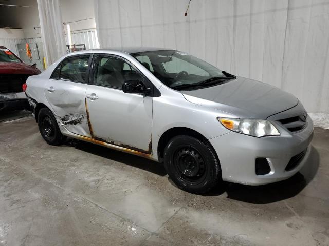 JTDBU4EE4B9145985 - 2011 TOYOTA COROLLA BASE Сріблястий фото 4