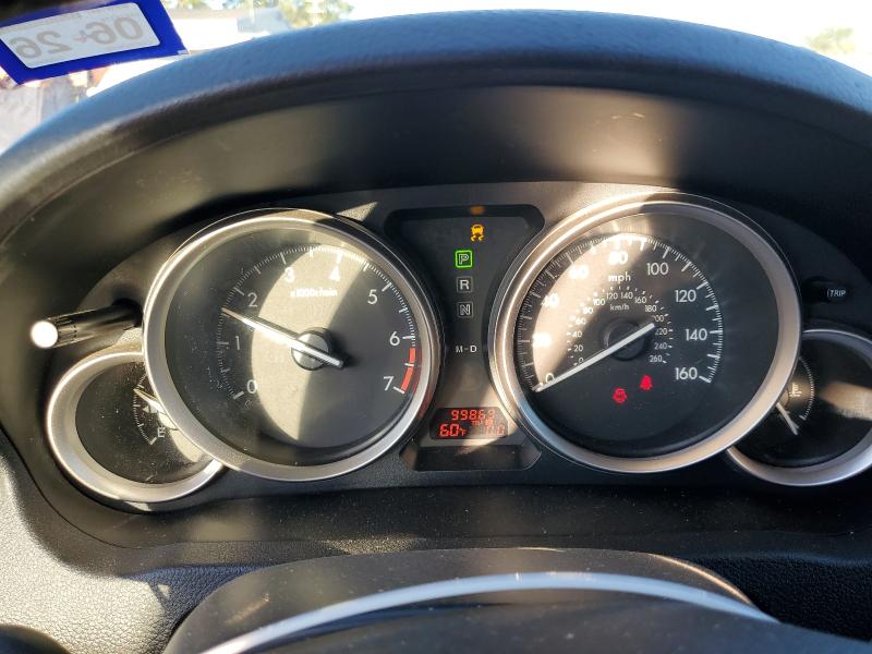 1YVHZ8DH3C5M06668 - 2012 MAZDA 6 I ვერცხლისფერი ფოტო 9