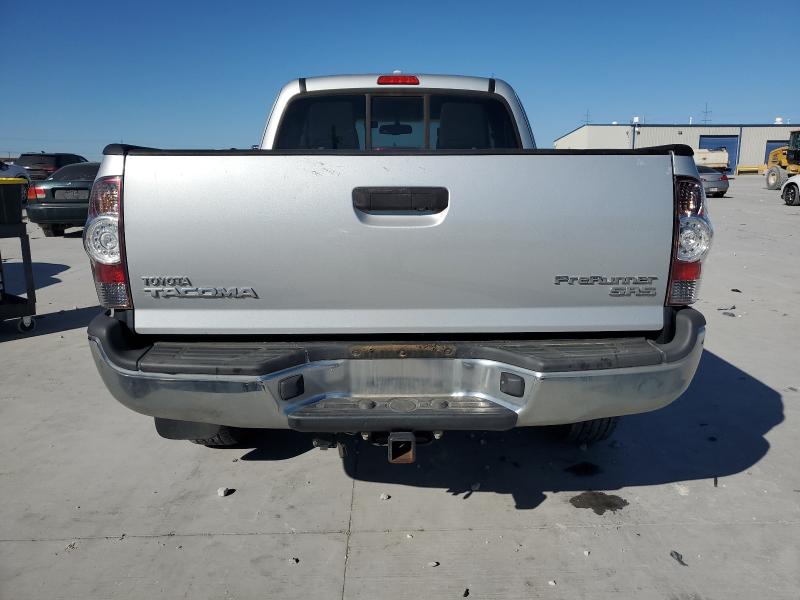 5TETX62N09Z664476 - 2009 TOYOTA TACOMA PRERUNNER ACCESS CAB SILVER photo 6