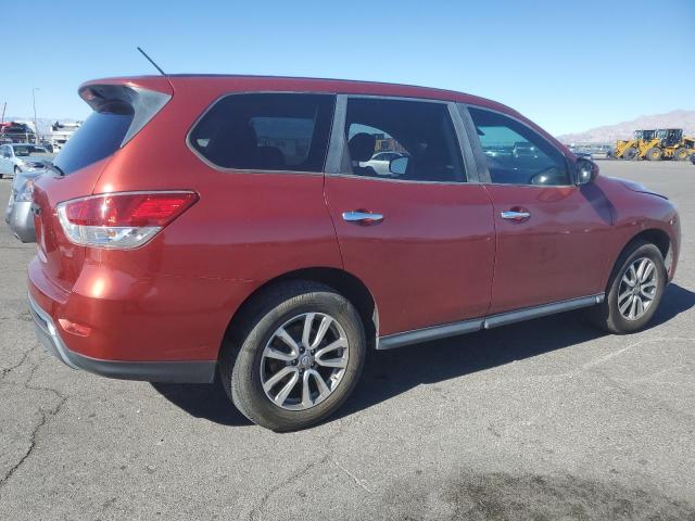 5N1AR2MN5DC655931 - 2013 NISSAN PATHFINDER S Czerwony zdjęcie 3