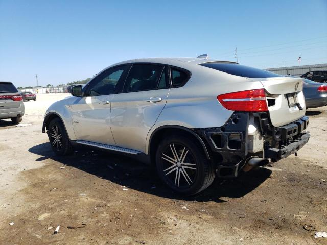 5UXFG2C53BLX06341 - 2011 BMW X6 XDRIVE35I SILVER photo 2
