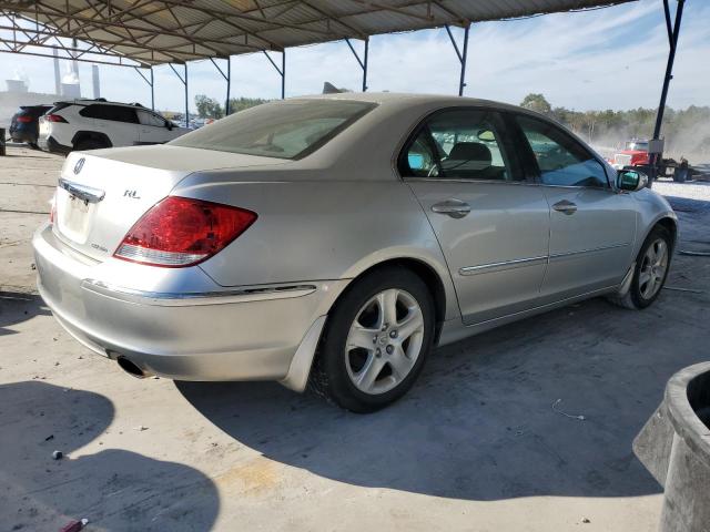 JH4KB16515C002484 - 2005 ACURA RL SILVER photo 3
