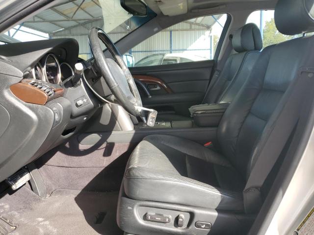 JH4KB16515C002484 - 2005 ACURA RL SILVER photo 7