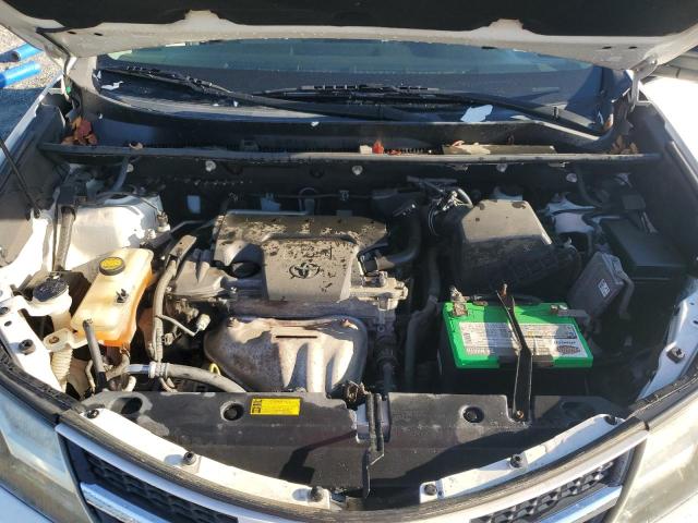 2T3BFREVXDW048123 - 2013 TOYOTA RAV4 LE WHITE photo 11