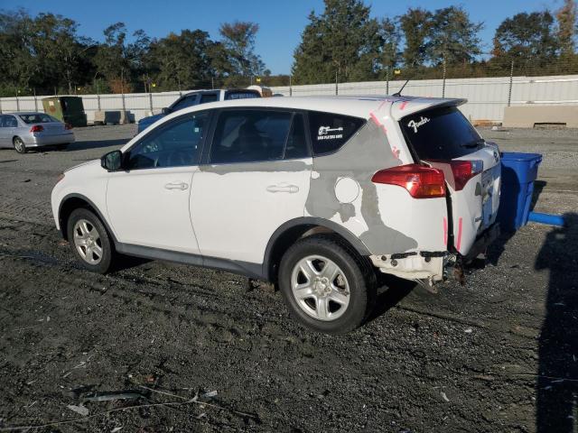 2T3BFREVXDW048123 - 2013 TOYOTA RAV4 LE WHITE photo 2