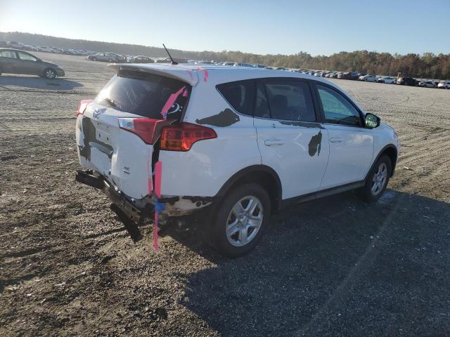 2T3BFREVXDW048123 - 2013 TOYOTA RAV4 LE WHITE photo 3