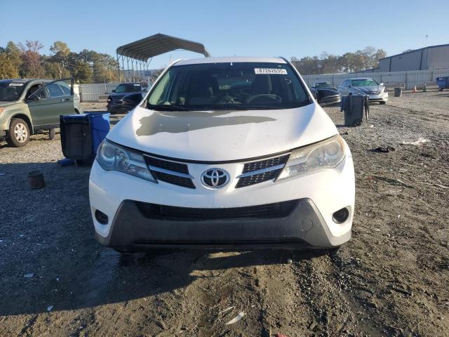 2T3BFREVXDW048123 - 2013 TOYOTA RAV4 LE WHITE photo 5